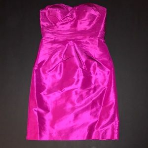 Banana Republic Formal Strapless Silk Dress
